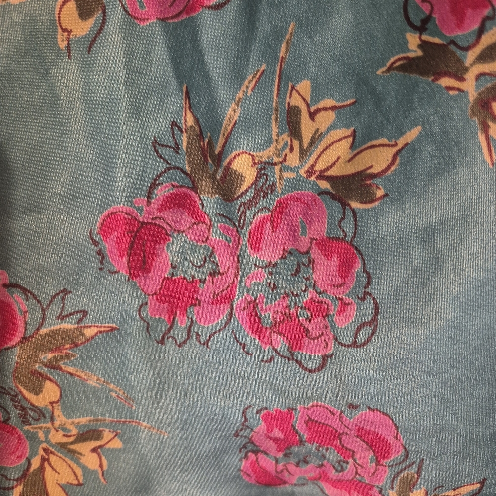 Satin VS Floral Teddy